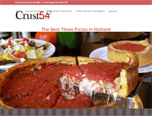 Tablet Screenshot of crust54.com